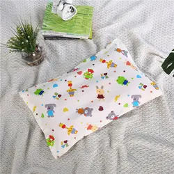 Almohada infantil ergonómica con funda suave para dormir