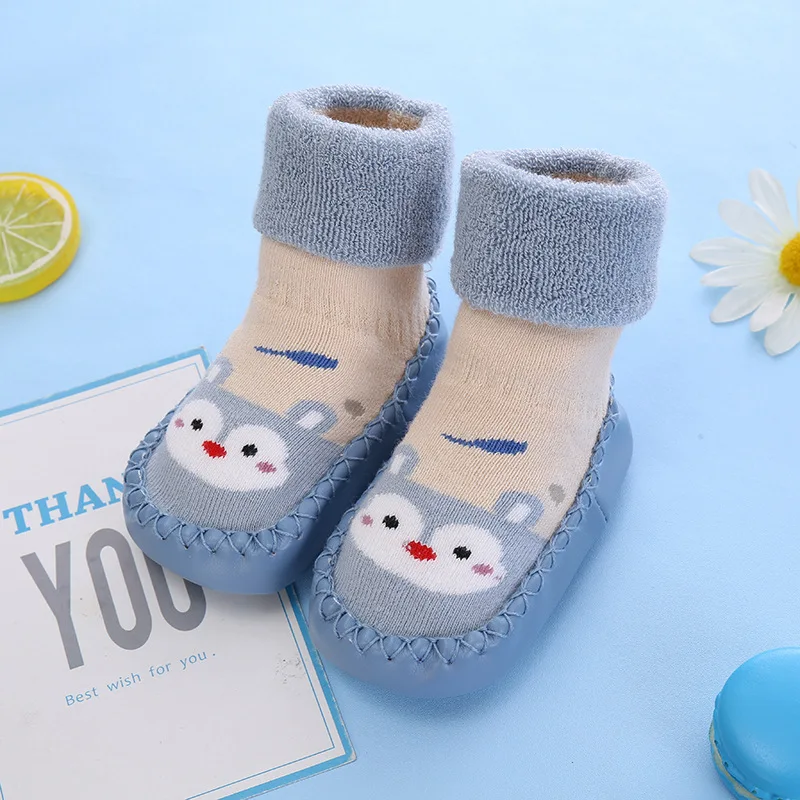 Blue Squirrel Socks