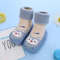 Blue Squirrel Socks