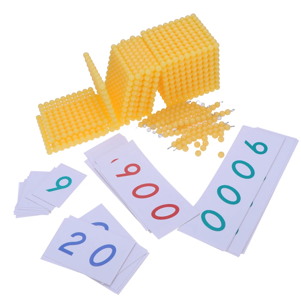 Montessori Mathematics Math Toy Bank Game Kids Early Development Toy for Preschool Teaching