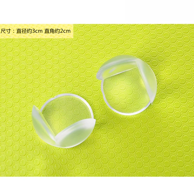 PANGDUBE protectores de esquinas de silicona protectores de bordes de seguridad transparentes almohadilla de parachoques de mesa a prueba de bebés hogar a prueba de niños - imagen 5