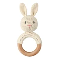 white bunny 16x7cm