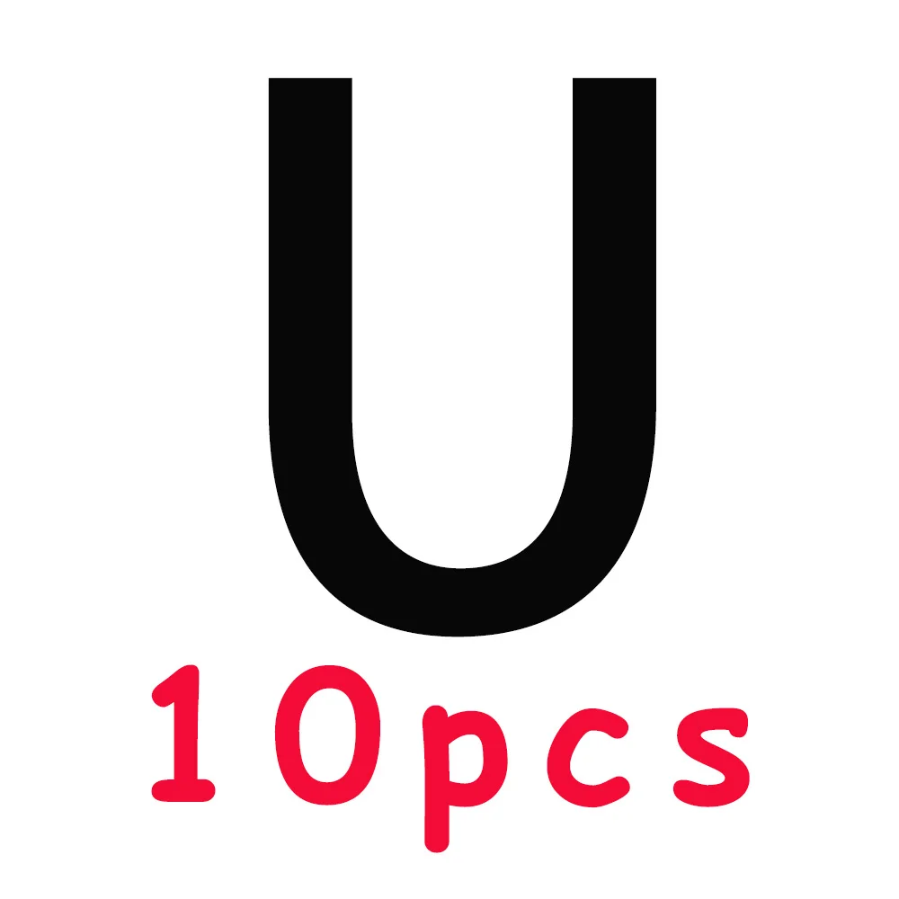 10Pcs U