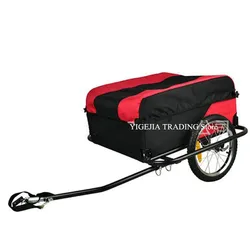 Remolque bebé para bicicleta con ruedas inflables y marco de acero