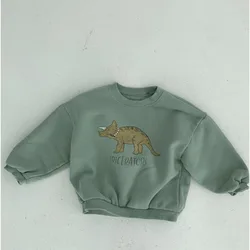 Cool Dinosaur Plus sudadera con capucha forro polar para niño