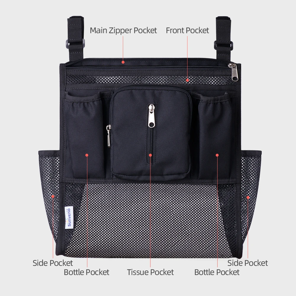 Sunveno-bolsa organizadora para cochecito de bebé, bolsa de almacenamiento para carrito de bebé, accesorios para cochecito - imagen 5