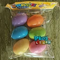 6 huevos de colores