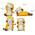 4pcs Raccoon
