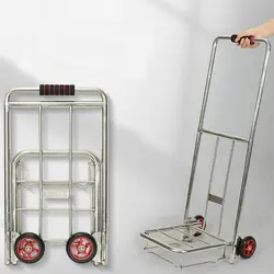 Carrito infantil plegable con varilla de acero para viaje