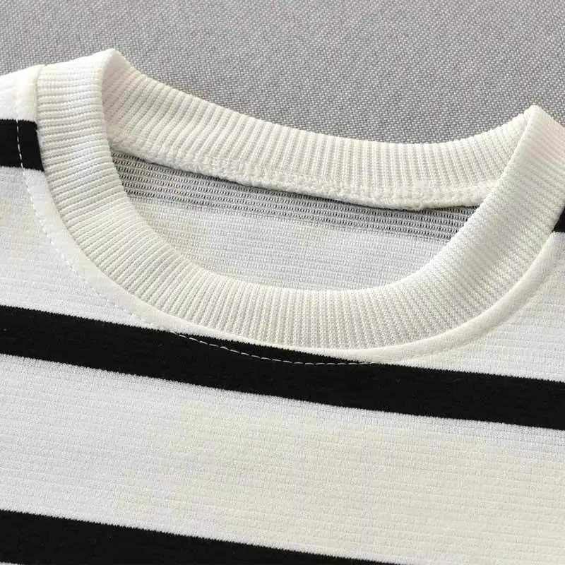 Camiseta de manga larga a rayas para niños – Primavera y otoño - imagen 4