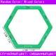 1pcs hexagon