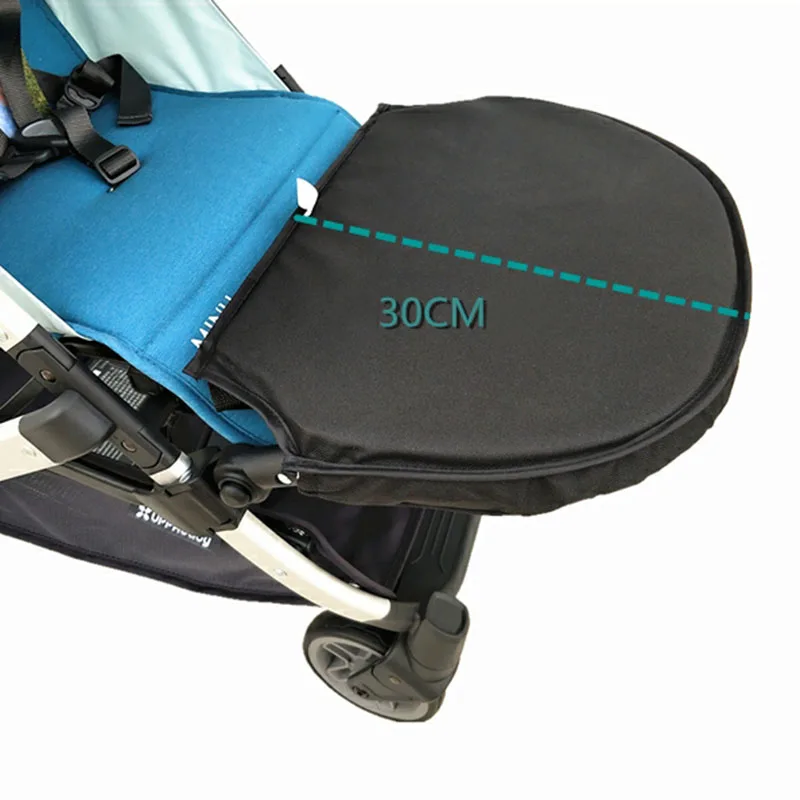 Reposapiés para silla de paseo, accesorios para cochecito, pieza de repuesto para Reposabrazos de Buggy, barra de parachoques, tablero de soporte para pies, Uppababy Minu - imagen 5