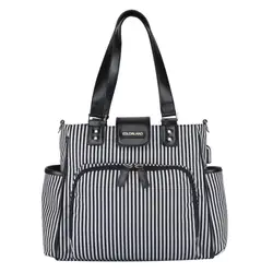 Bolso cambiador impermeable de gran capacidad para cochecito