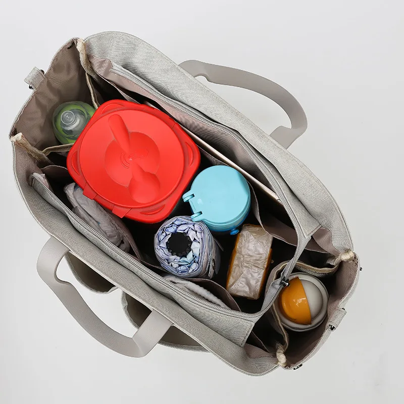 Lazykid-Bolsa de pañales para mamá, bandolera de hombro para mujer, cochecito de viaje para mamá, bolsa de almacenamiento para bebé, cuidado - imagen 2