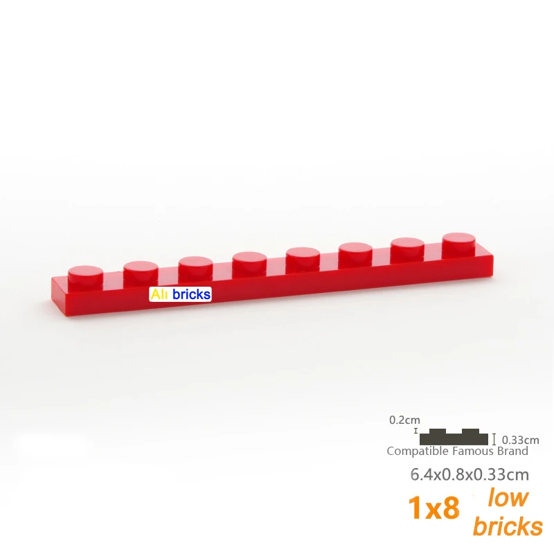 15pcs red
