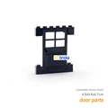 3PCS black door
