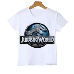 Camiseta Jurassic Park para niños – estampado dinosaurio verano