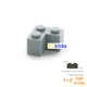 15pcs light grey