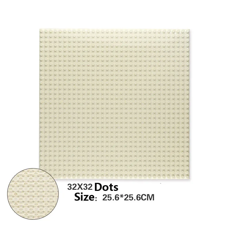 25.6X25.6CM White