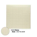 25.6X25.6CM White