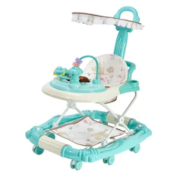 Andador antivuelco con música para aprender a caminar – Para bebés de 6-18 meses