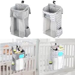 Apilador de pañales colgante, bolsas de almacenamiento para guardería, organizador para cambiador de cuna o pared, regalos para Baby Shower