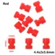 Red 4.4x2x5.6 mm