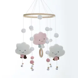 Sonajero móvil para bebé – Juguete musical con luces de cuna