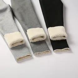 Pantalones de leopardo para niñas, mallas gruesas y cálidas de algodón con cintura elástica, novedad de invierno, 2024