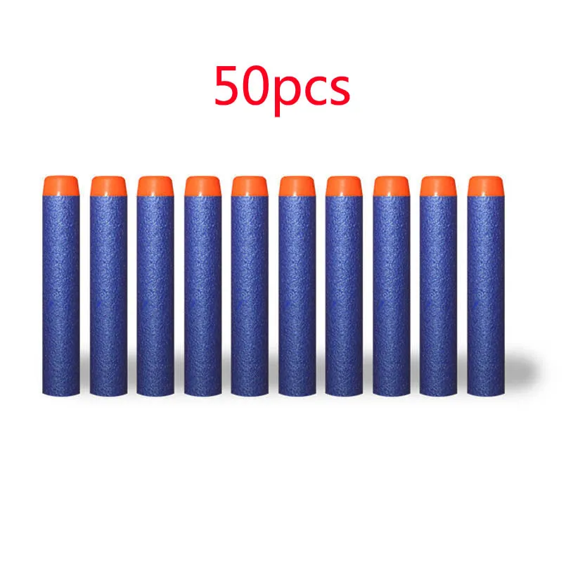 50pcs Blue Solid