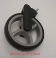 left front wheel 12
