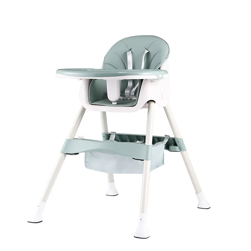 Trona infantil con ruedas – Ajustable y plegable - imagen 5