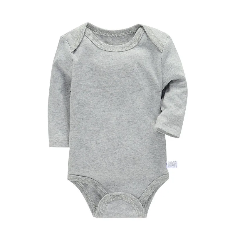 Lawadka-Body de algodón para recién nacidos, ropa de manga larga para las cuatro estaciones, ropa para bebés y niños, mono, peleles sólidos para bebés de 3 a 24M - imagen 3