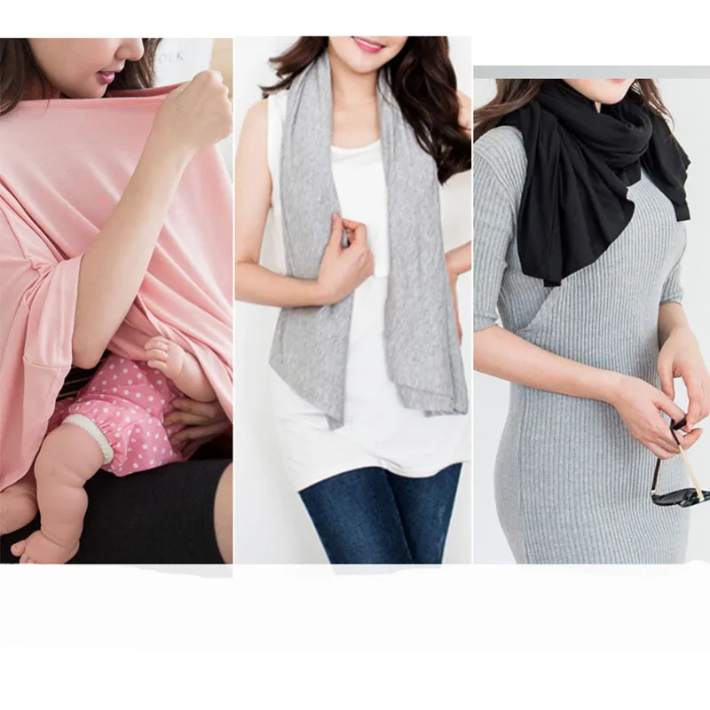 Breastfeeding Cover Nursing Covers Shawl Breast Feeding Printed Nursing Covers Baby Feeding Care 4 color carseat cover - imagen 3