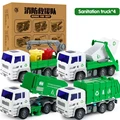 4PCS rubbish truck B