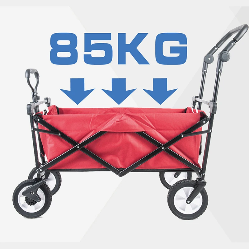 Carrito de compras plegable Oxford para el hogar - portátil y práctico - imagen 5