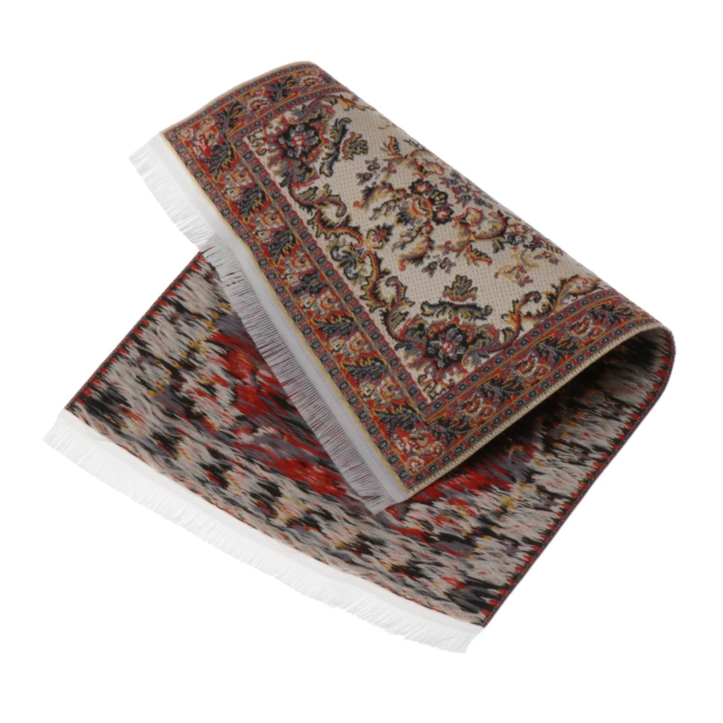 12th Miniatures Dollhouse Carpet Dollhouse Furniture Turkish Oriental Design