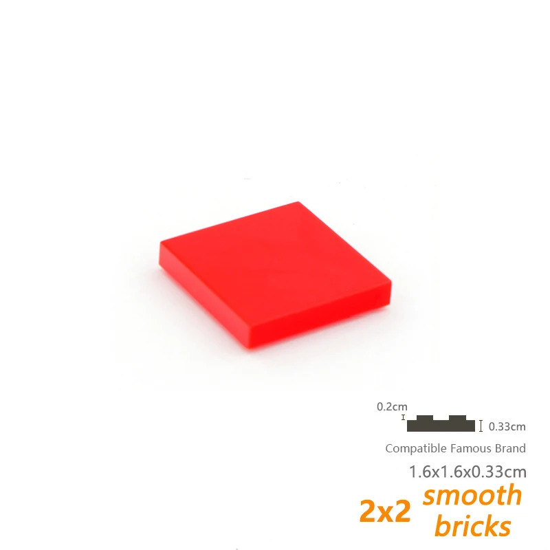 100 PCS Red