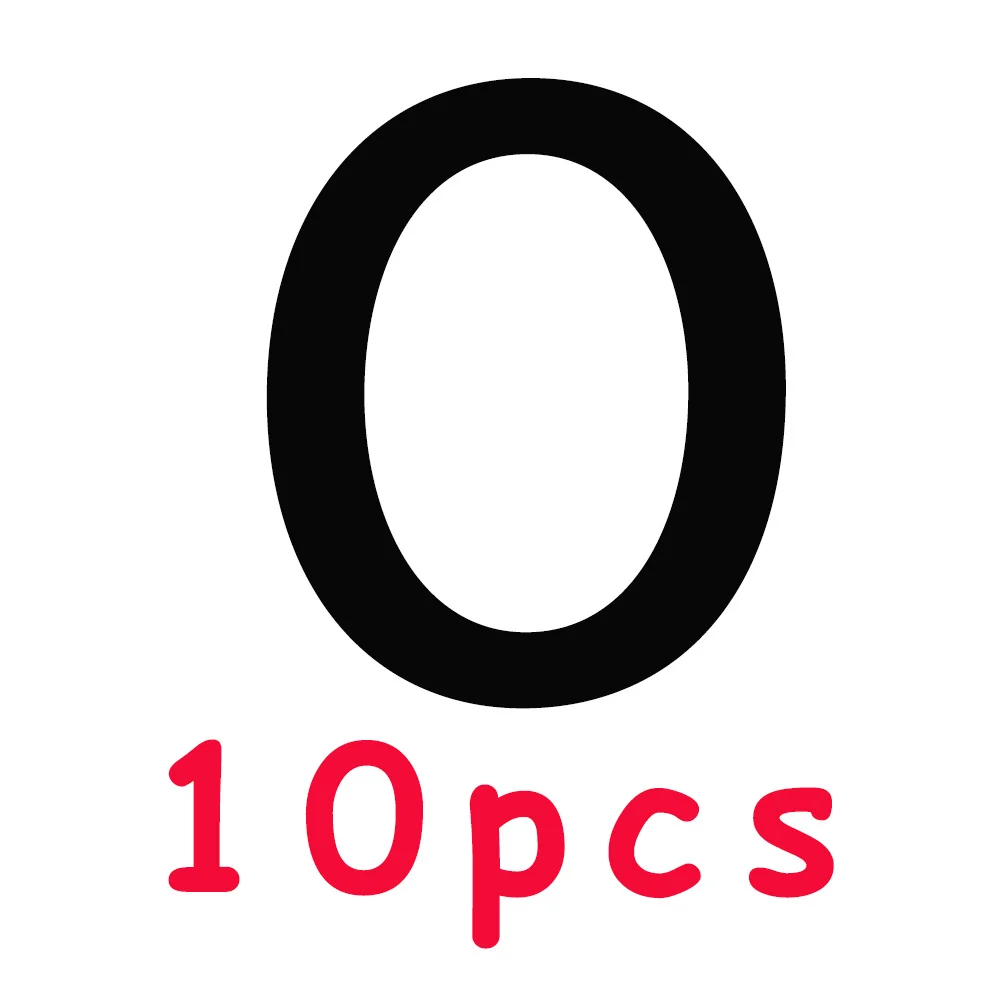 10Pcs O