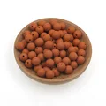 100pcs rust brown