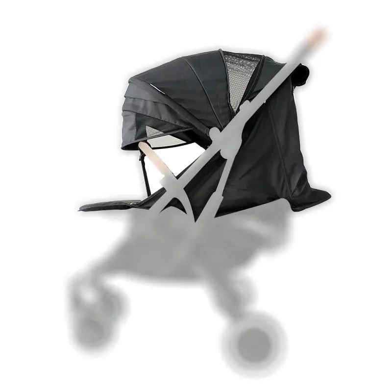 Conjunto de asiento Yoya Plus, colchón, toldo solar, Compatible con Yoya Plus 2/3/4max/Pro, cinturón de seguridad en la entrepierna, accesorios para cochecito - imagen 2