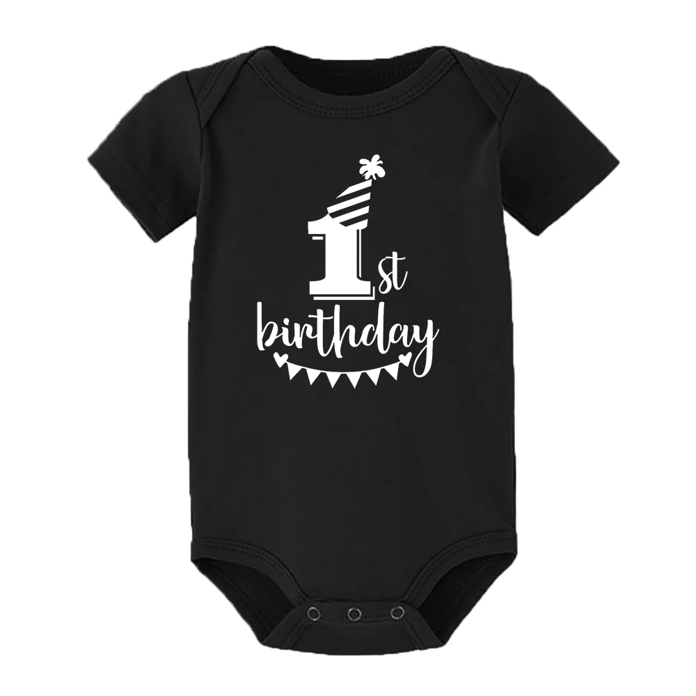 Mameluco de verano para bebé – Mono corto para fiesta de cumpleaños - imagen 5