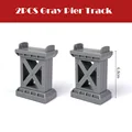 2pcs gray pier