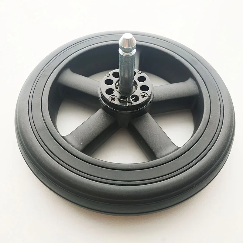 Ruedas traseras tipo C con círculo dorado - Elegancia superior