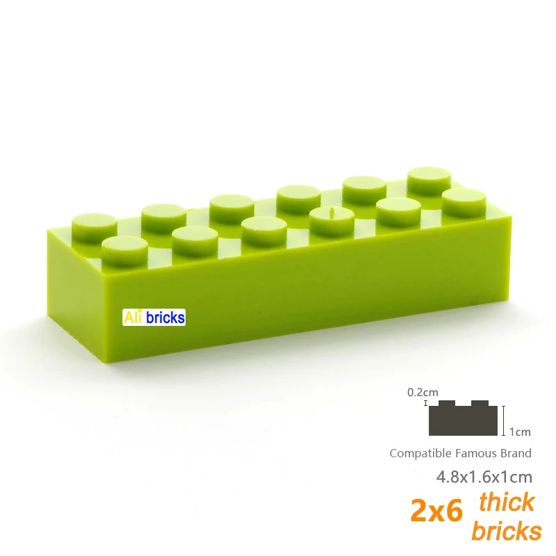 100pcs light green