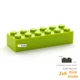 100pcs light green