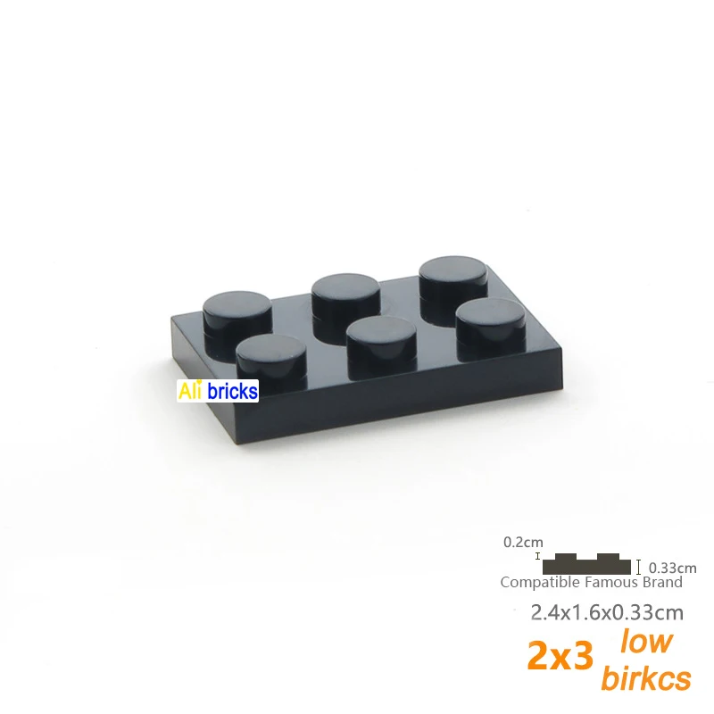 Compatible Bloques de construcción DIY 2x3 – 20 piezas para niños - imagen 5