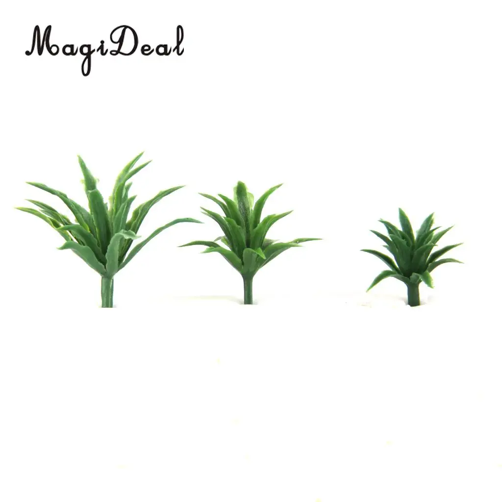 50 unids/pack modelo de cubierta de tierra plantas jardín tren pista calle Diorama paisaje 1:100-1:200 HO N Z - imagen 2