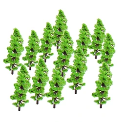 Modelo de tren de árbol de abeto, conjunto de bañadores, paisaje de paisaje N Z - 100 piezas