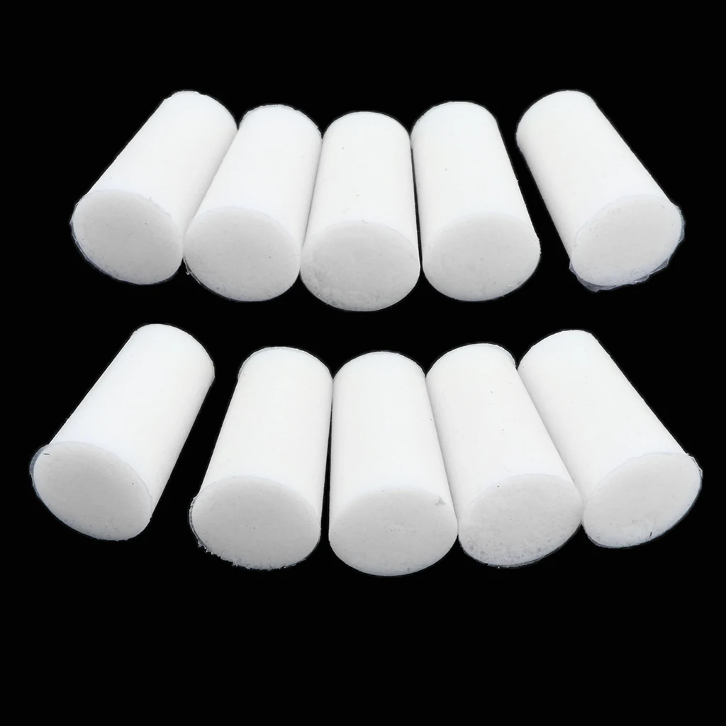 10 Pieces Rubber Stopper Lab Tapered Plugs for Flask Test Tubes 10-14mm